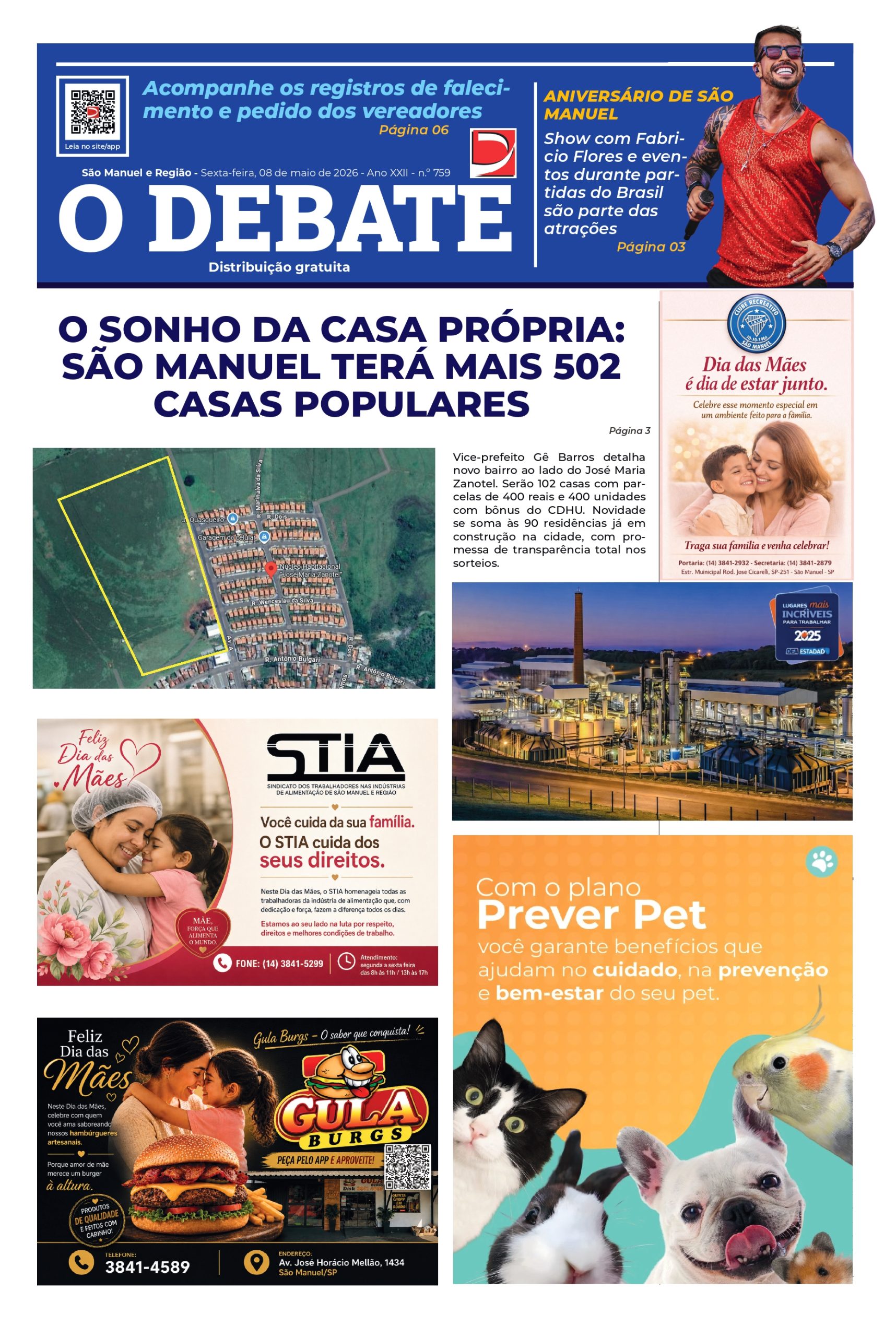 Jornal O Debate – ED 759 – 08/05/26