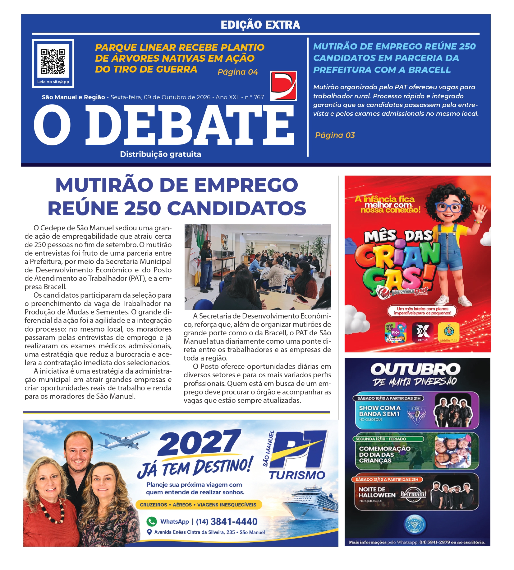 Edição extra – 767 – 09/10/2026